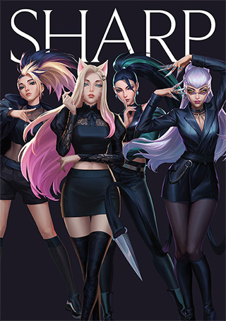 KD/A, Riot Games’in dergisi Sharp’ın kapağında yer aldı. 