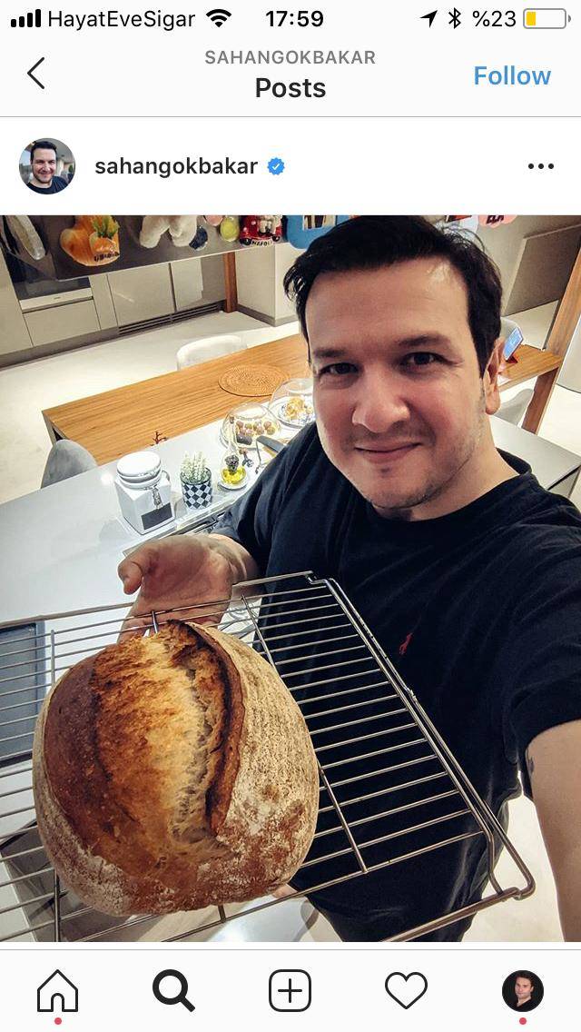 Şahan Gökbakar'ın instagram paylaşımı