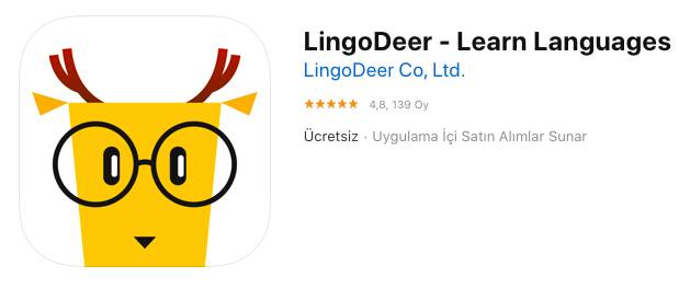 Lingodeer, alfabeyi öğretmek için tasarlanan alıştırmalarıyla dikkat çekiyor.
