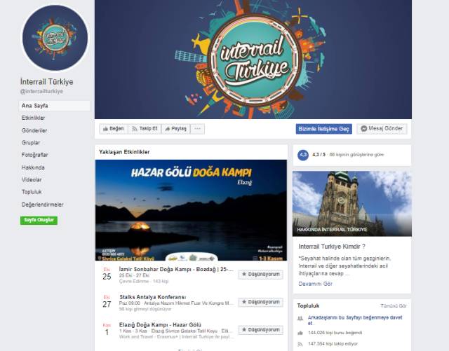 Sosyal medyadaki Interrail sayfalarından yardım alabilirsiniz.