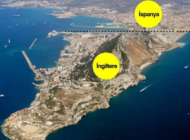 Birleşik Krallık ve İspanya’nın sınır komşusu olduğunu biliyor muydunuz?