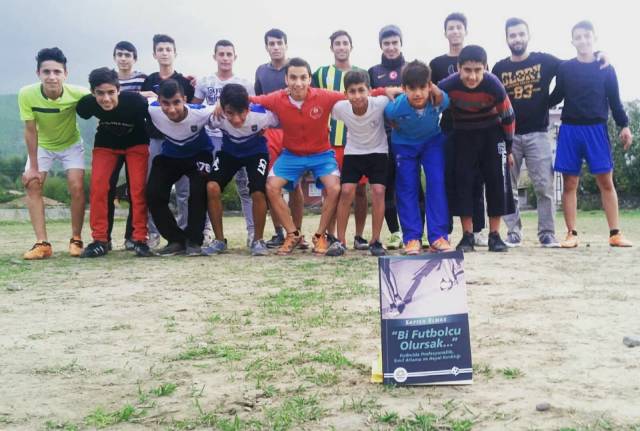 Karaçay Spor Kulübü, gençleri madde bağımlılığından uzak tutmak için kuruldu./Fotoğraf:Cenk Ertekin