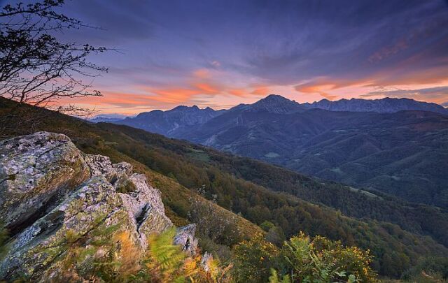 Asturias’ın doğal güzelliklerinden sadece biri, Ubiñas-La Mesa Doğa Parkı.