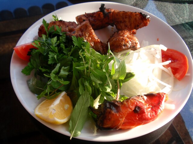 Şabut Balığı Kebabı