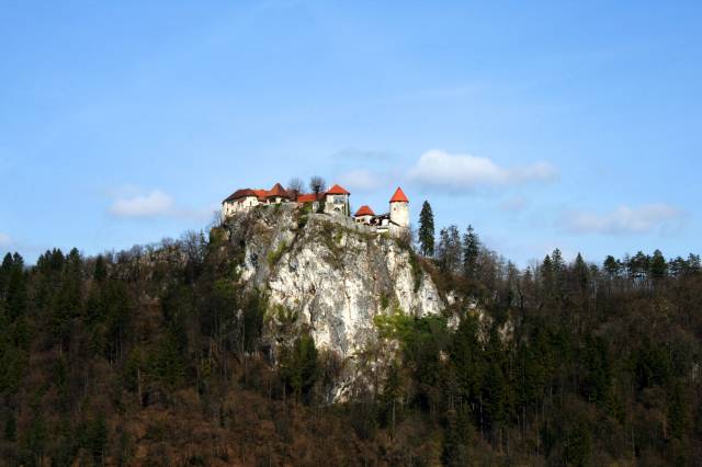 Kartpostallardan fırlamış gibi görünen Bled Kalesi./Fotoğraf:Cenk Ertekin