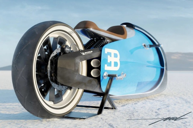 Tasarımcı Patrick Pieper'ın eseri Bugatti Vitesse çizgilerinin temel ilham kaynağı 2015 Bugatti Vision Gran Turismo Concept'in modeli.