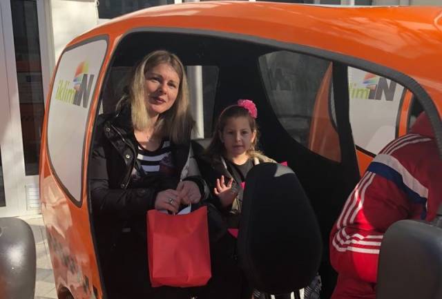 Bisiklet taksileri ilk etapta yaşlı, engelli, hamile ve çocuklu vatandaşlar ücretsiz olarak kullandı.