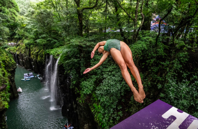 2023 Red Bull Cliff Diving Dünya Şampiyonası / Japonya, Gokase Nehri