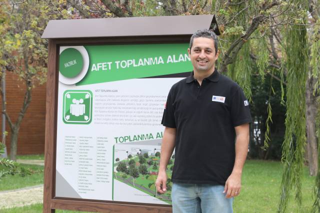 Kadıköy Belediyesi Afet Yönetim Bürosu Sorumlusu Hakan Özdemir.