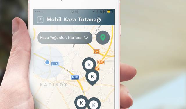 Kaza tutanaklarının elektronik ortamda kayıt işlemi de kolaylaştı