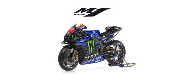 Cygnus Griffus Monster Energy Edition’in tasarımı, Yamaha’nın ünlü MotoGP yarış motosikleti YZR-M1 modelinden ilham alıyor. 
