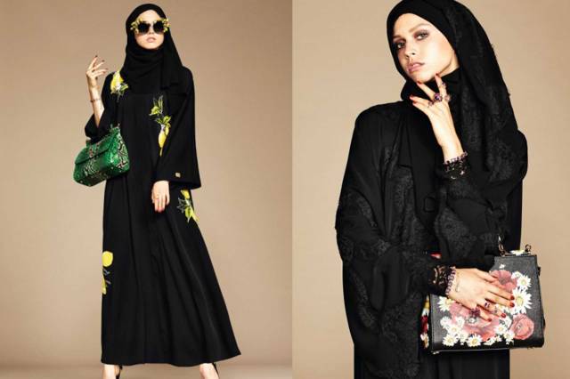 Dolce&Gabbana’nın Abaya koleksiyonundan...