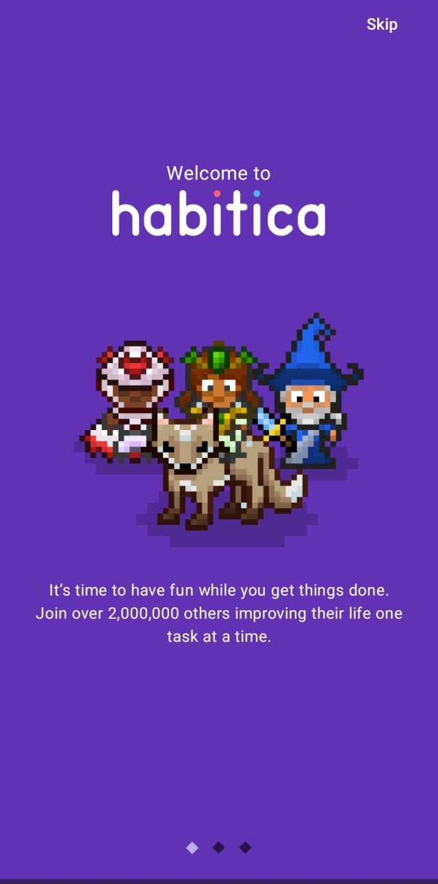 Habitica, alışkanlıklarınızı ve görevlerinizi oyunlaştırarak motive olmanızı sağlayan bir uygulama.