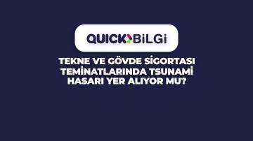 Tekne Gövde Sigortası, Teminatlarında Tsunami Hasarı Yer Alıyor Mu?